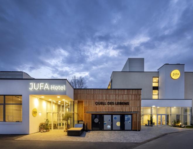 Aussenansiht des JUFA Hotels Bad Radkersburg
